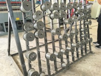 Máquina de Soldadura de Malla de Alambre para Estuco, de Nuevo Tipo, Controlada por PLC SADE, Ahorradora de Energía, para el Mercado Canadiense