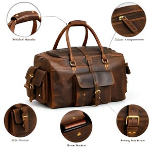 Mens Travel Duffel <b>Bag</b> Carry On Weekend <b>Overnight</b> Gym <b>Bag</b> Large Lightweight Luggage Case for Business Vacation and Weekend Trips - Product Image 3