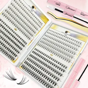 DIY Cluster Eyelash Wholesale Segmented Cluster Eyelash Private Label Diy Lash Extensions Segment Lash Cluster