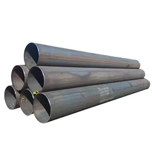 Pipeline API, tuyau d'irrigation agricole X42 X46 X52 X56 grand diamètre en spirale douce soudée/sans soudure en acier au carbone 5L rond