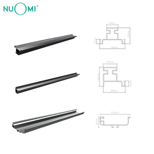 Poignée de porte cachée en profilé aluminium NUOMI Accessoires pour armoires de cuisine - Product Image 3