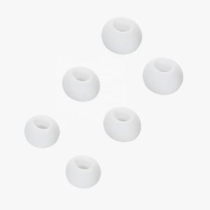 Penutup telinga karet silikon Tips untuk QCY T13 Plug topi aksesoris telepon Headphone bud - Product Image 3