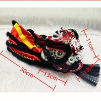 Mini Lion Dance Style B Cadeau fait à la main Cadeau traditionnel chinois Collection de danse du lion