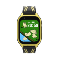 Çocuk akıllı saat 4G GPS kamera 850mah büyük pil su geçirmez Smartwatch çocuk çabuk bırakma silikon kumaş bilezik izle akıllı