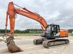Excavatrice Hitachi d'occasion ZX210LC-5B en bon état, 21,4 tonnes, sur chenilles, pour travaux de construction - Product Image 2