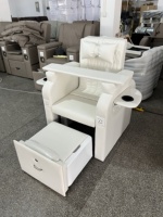 Fauteuil de Spa Pieds Abordable, Moderne et Luxueux, Multifonctionnel pour Manucure, Pédicure et Salon de Beauté des Ongles