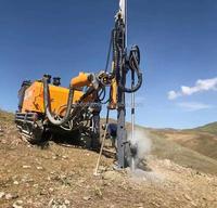 Foreuse intégrée de pointe pour le forage et le dynamitage de roches dures en carrière, modèle KT11, avec cabine, fabriquée en Chine
