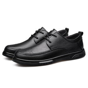Zapatos de Hombre de Moda 2026, Transpirables, Estilo Británico, de Cuero Genuino Suave, Zapatos Casuales para Hombre, Venta al Por Mayor - Product Image 3