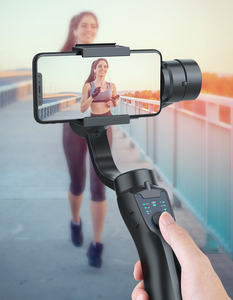 TikTok F8 <span class=keywords><strong>Smartphone</strong></span> portable Gimbal AI Tracking Stabilisation 3 axes Tige d'extension intégrée Batterie 2500mAh Supports de fonction FPV - Product Image 1