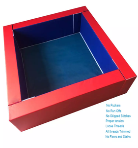 Piscine à balles molles en mousse pour enfants écologique et non toxique carré pour tout-petits aire de jeux intérieure équipement de jeu doux - Product Image 3