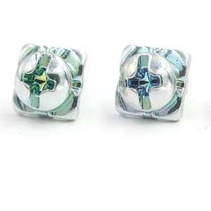 Proveedores Confiables de Tornillos M3 M4 M5 con Bloque de Terminales Niquelado, Tornillos de <span class=keywords><strong>Cabeza</strong></span> <span class=keywords><strong>Redonda</strong></span> con Ranura en Cruz y Arandela Cuadrada - Product Image 3