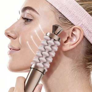 Nouveau modèle 2026 Premium : Appareil de massage facial et du cou avec rotation automatique gauche-droite, Dispositif de lifting du visage en silicone - Product Image 1