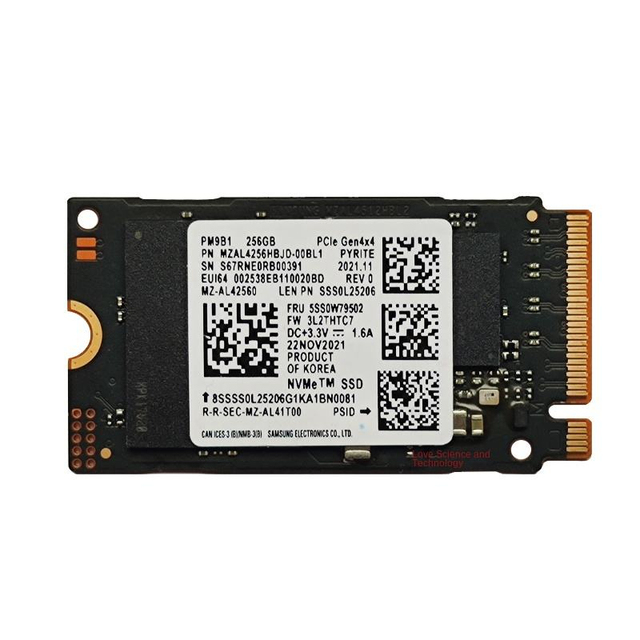 PM9B1 256G 512GB 1TB 2TB PCIE4.0 M2 2242 Solid State Drive M2 Laptop Solid State Drive Internal NVMe PCIe Interface SATA 3.0