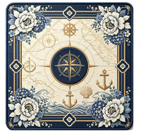 Tapis de mahjong de style américain et nappe antidérapante insonorisante pour le mahjong américain et les jeux de cartes
