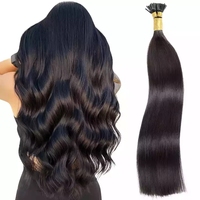 Kératine brute I Tip Extension de cheveux 100% naturels Remy, Extension de cheveux humains Double étiré Vietnam I Tip Hair, vente en gros