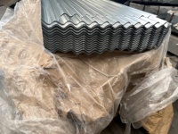 Panneau ondulé galvanisé 0,2-0,8 mm résistant aux intempéries pour la construction de toitures, de murs et de revêtements de bâtiments agricoles