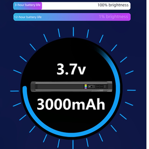แท่งไฟสำหรับถ่ายภาพ LED แบบพกพาระดับมืออาชีพสำหรับการสตรีมสดและสร้างบรรยากาศด้วยความสว่างที่ปรับได้ - Product Image 6