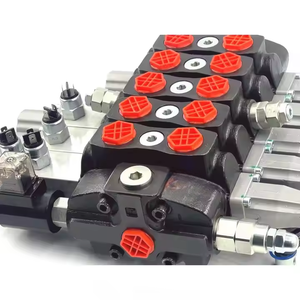 Válvula Selectora Hidráulica Seccional de 6 Vías de Suministro Directo de Fábrica, Válvula de Control Direccional Hidráulica Manual de 5 Bobinas - Product Image 4