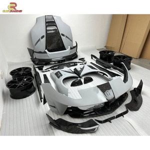 ชุดแต่งตัวถังคาร์บอนไฟเบอร์บางส่วนแบบดรายฟอร์จ สไตล์แมนโซรี พร้อมกันชน ฝากระโปรง สปอยเลอร์หลัง บังโคลน ล้อ สำหรับเฟอร์รารี่ 812 ซูเปอร์ฟาสต์ จีทีเอส - Product Image 3