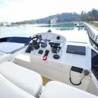 Catamaran à moteur Flybridge 12*4.62m, 22 Nœuds, Poids Personnalisé pour la Détente, Sports Nautiques, Natation, Loisirs, Barbecue, Bateaux de Croisière