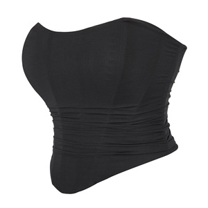 Shaper corpo da donna Top corsetto da ragazza Overbust Lingerie Bustier Top nero bianco vittoriano corsetti - Product Image 5