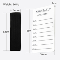 NAGARAKU — support de Palette de cils, Cycle d'extension, 8 lignes, 8mm à 15mm, marquage sur le droit, outils de maquillage