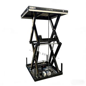 Hafif Elektrikli Taşınabilir Standart Kaldırıcı Platform Makaslı Kaldırma Masası Depo Çalışmaları İçin - Product Image 2