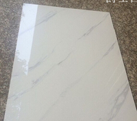 4x8 Hoja de PVC 3mm Panel de mármol de PVC para pared interior techo Spc Panel de pared de PVC