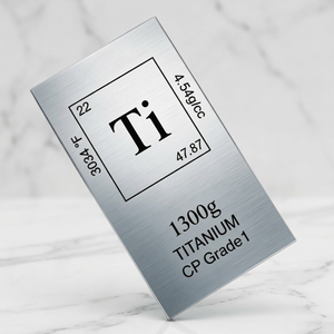 แผ่นไทเทเนียมรีดร้อนเกรด 1 ความบริสุทธิ์สูง 99 CP มาตรฐาน ASTM B338 สำหรับงานอุตสาหกรรม - Product Image 1