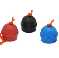 Support de craie de billard en caoutchouc de qualité supérieure avec fil pour accessoire de queue de billard/snooker