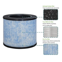 Filtre à air électrique portable de remplacement pour purificateur d'air AP100, pièce de rechange, filtre HEPA haute efficacité