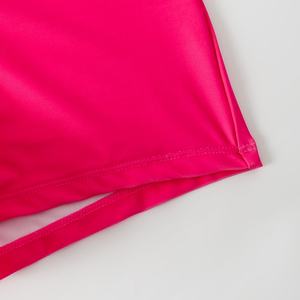 Maillots de bain de luxe sur mesure pour femmes, ensemble de bikini triangle côtelé de haute qualité, 2 pièces, imprimé, vêtements de plage - Product Image 4