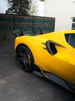 Kit carrosserie MSY Style en fibre de carbone sèche pour Ferrari 296 GTB GTS : Lame avant, jupes latérales, diffuseur arrière, aileron arrière et aileron de capot