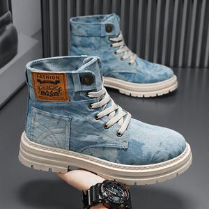 Botas de Seguridad de Trabajo Evergreen para Hombre, de Cuero Genuino, Impermeables, Antideslizantes y Resistentes al Desgaste para Obras de Construcción, para Todas las Estaciones - Product Image 2