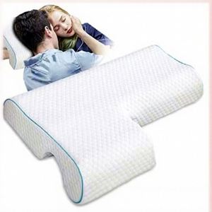 Almohada de Espuma Viscoelástica para Parejas con Rebote Lento, Suave y Transpirable, Protección Cervical para Dormir de Lado sin Presión en las Manos - Product Image 2