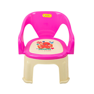 Chaise d'alimentation pliable en plastique au design moderne pour bébé, fauteuil inclinable manuel durable pour enfants, réglable, facile à nettoyer, sûr et empilable - Product Image 5