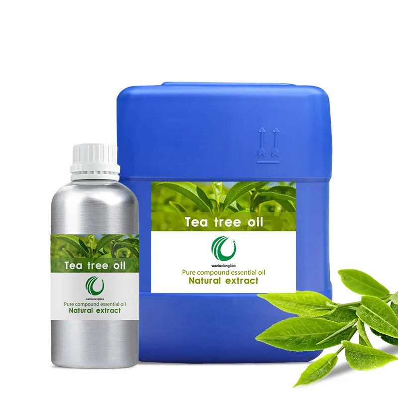 Factory Wholesale Pure Tea Tree Essential Oil Pure Tea Tree Oil for Hair Skin and Nails Plus Aromatherapy and Natural Cleaning