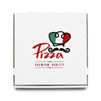 Cajas de Cartón Corrugado para Pizza Personalizadas, Ecológicas, con Certificación ISO, Grado Alimenticio, Laminación Mate Personalizada