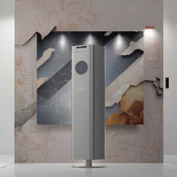 Diffuseur d'arômes 2025 - Écran intelligent - Sans eau - Usage commercial et hôtelier - Matériau en alliage d'aluminium - Contrôle sans fil par application