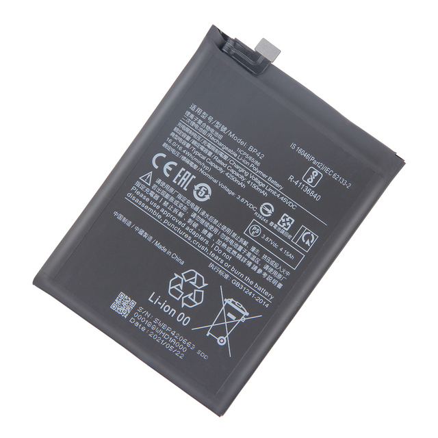 Factory Wholesale Phone Battery for Xiaomi MI 11 Lite Ultra Original Battery for Redmi Note 4 5 7 8 9 10 10S K20 Pro Batteries