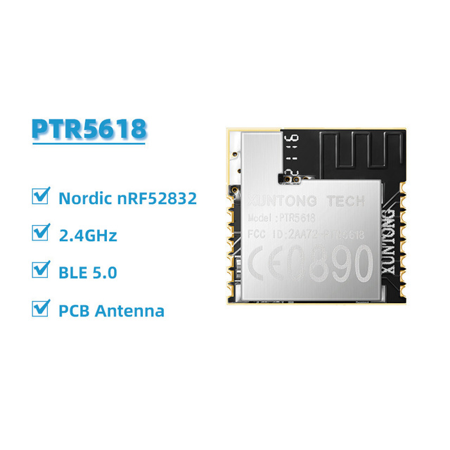 Nordic NRF52832 BLE Module Ready to Integrate 'Find My' Firmware for Seamless for Bluetooth Location Tracking