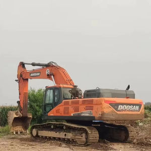 Doosan รถขุด DX420Lc มือสองรถขุดตีนตะขาบ42Ton จากเกาหลีใช้เครื่องจักรก่อสร้าง - Product Image 5