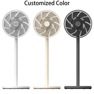 Ventilateur domestique RUNAL 12 pouces à moteur sans balais, haute vitesse, 24V, télécommande, batterie, hauteur réglable, refroidissement par air, circulation d'air - Product Image 3