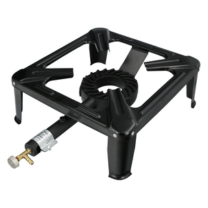 Fornello a Gas 4 Fuochi 40x40 cm. Potenza 7.000 Watt. - Product Image 1
