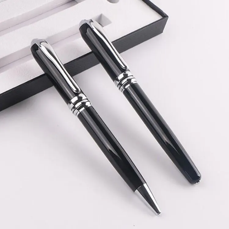 Luxe Business Promotionele Giveaway Twee Metalen Pennen Met Geschenkdoos