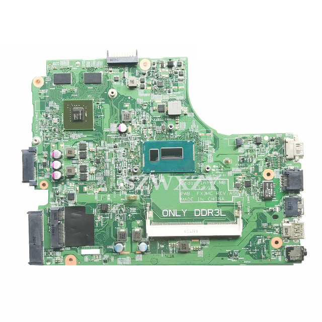 For DELL 15 3542 Laptop Motherboard CN-01P4HG 01P4HG 1P4HG 13269-1 PWB FX3MC MB With I5-4210U CPU