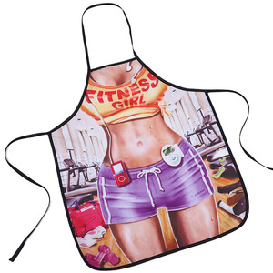 Tabliers adultes drôles série sexy tenue de femme de chambre tablier pour la cuisine BBQ fête cosplay - Product Image 4