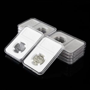 กล่องอะคริลิค PC PS TPU TPE สำหรับใส่เหรียญสะสม พร้อมป้ายเลเซอร์ สำหรับจัดแสดงและเก็บรักษา - Product Image 3