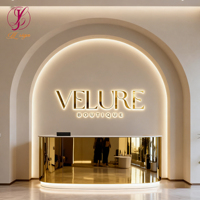 Enseigne LED, Enseigne lumineuse LED personnalisée pour entreprises, Enseigne de salon, Enseigne murale LED pour spa et réception, Enseigne LED cosmétique pour affichage mural
