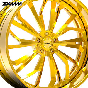 ZXMM plat à lèvres profondes forgé en alliage de personnalisation doré voiture de tourisme 5x120 17 18 20 22 24 pouces pour roues Jeep - Product Image 2